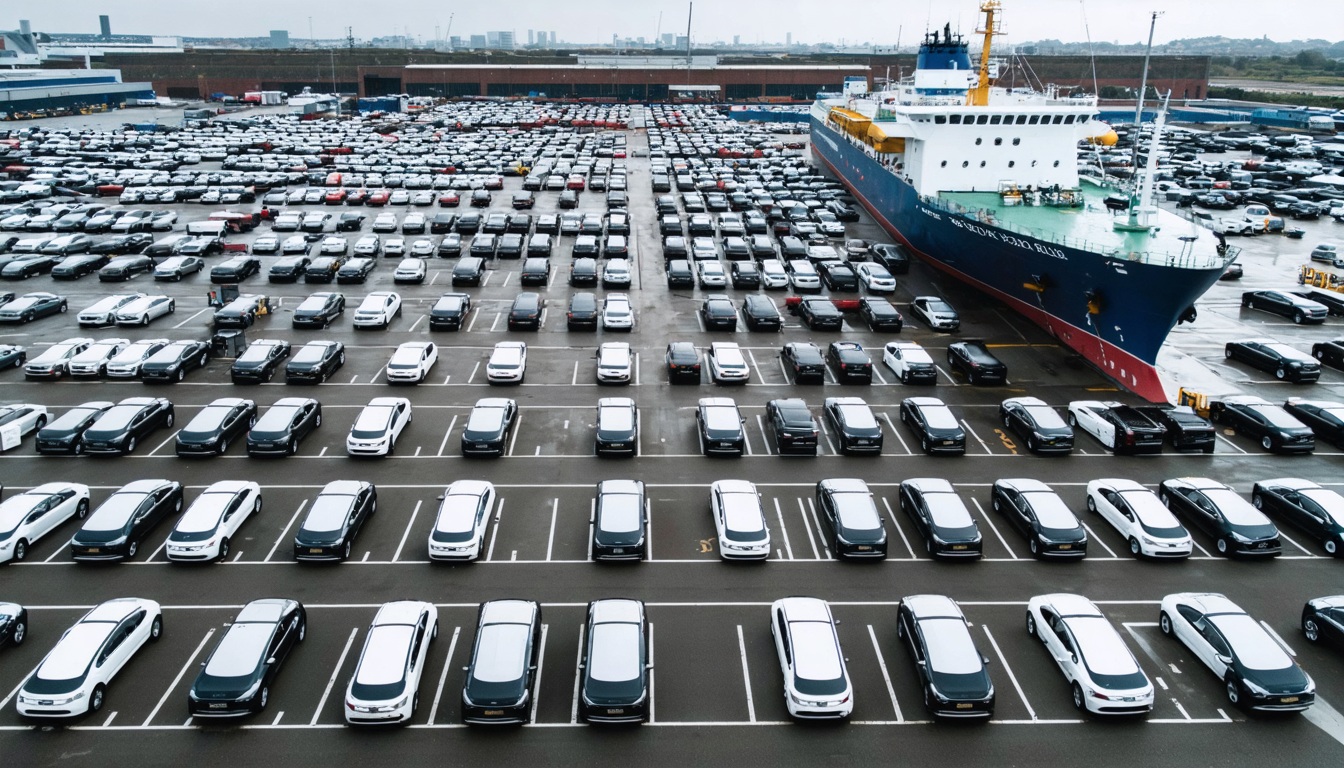 Illustration accompanying BYD's export growth covers barely two-thirds of the revenue it lost at home