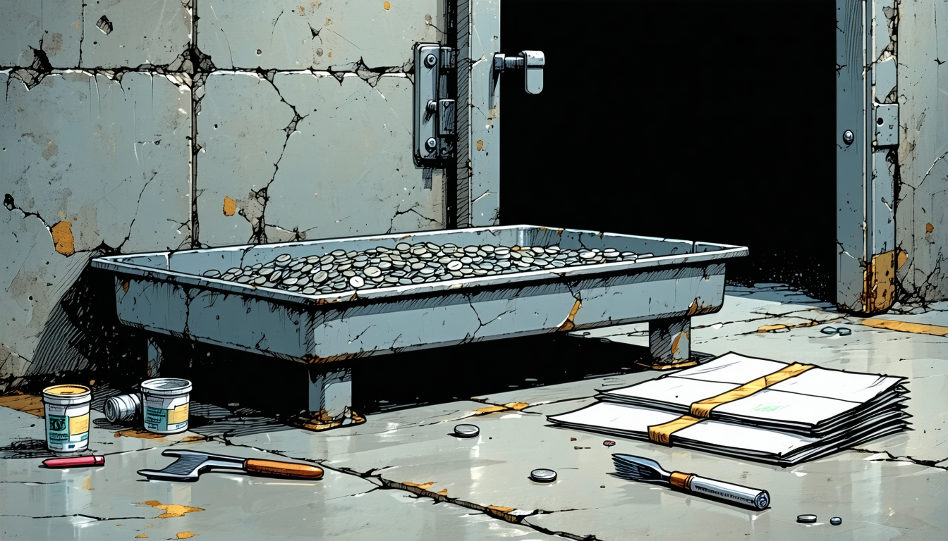 Illustration accompanying Blockstream bets forensic tracing beats paying a $32m bounty for the last 598.5 BTC