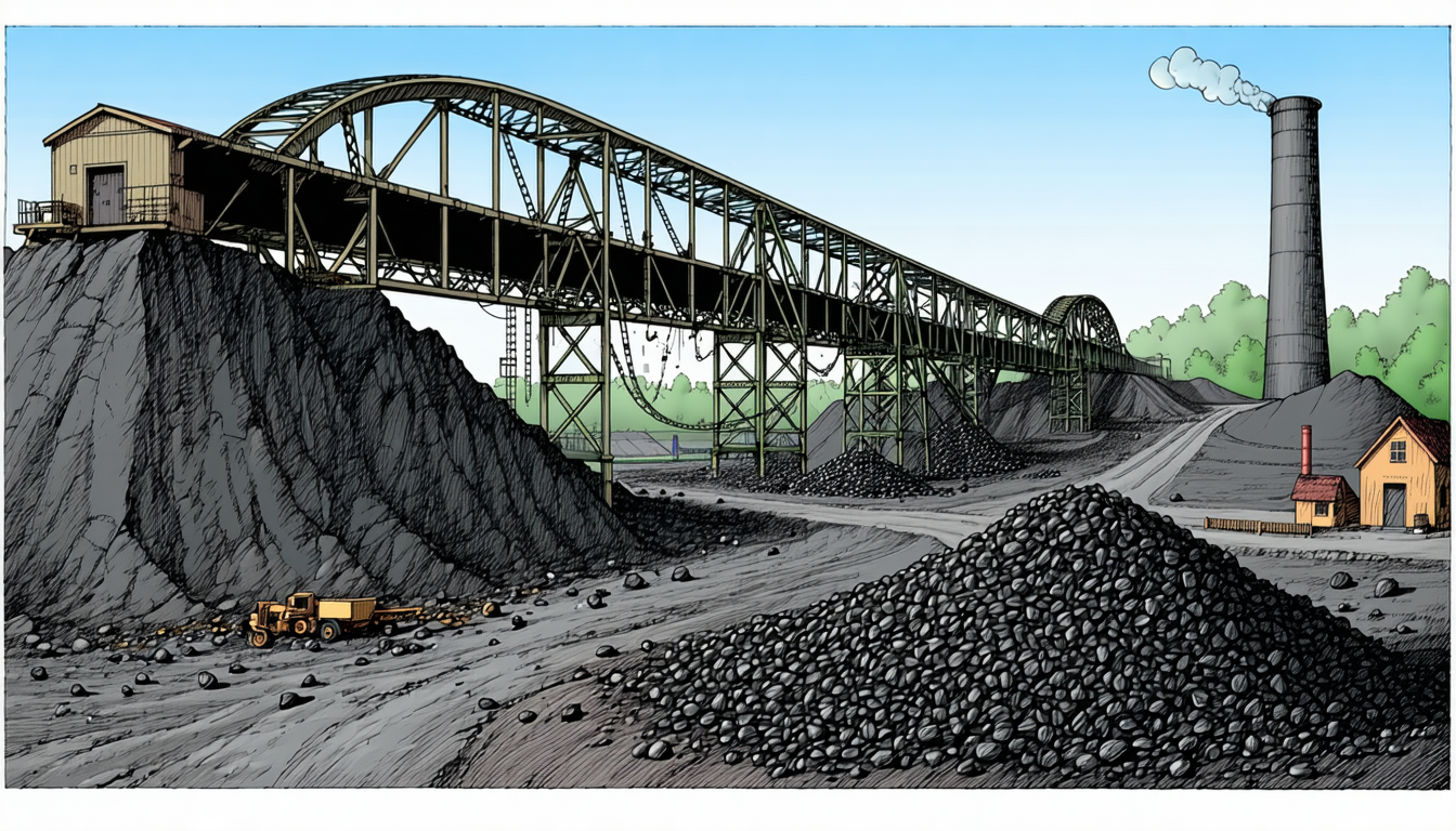 Illustration accompanying A three-judge panel rejects the emergency DOE used to keep a Michigan coal plant open