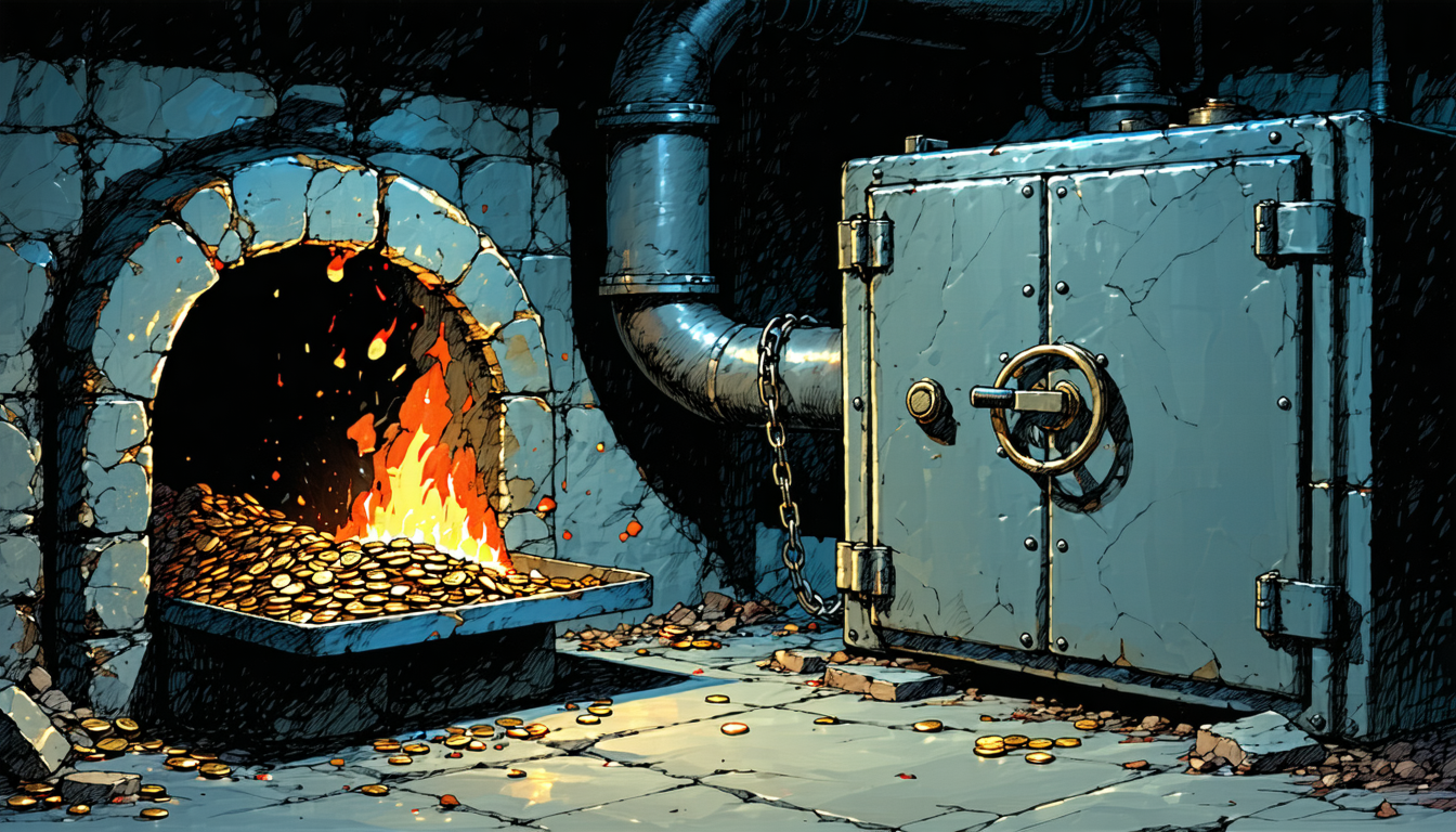 Illustration accompanying Balancer trades its buyback for a burn-to-redeem claim payable in May 2027