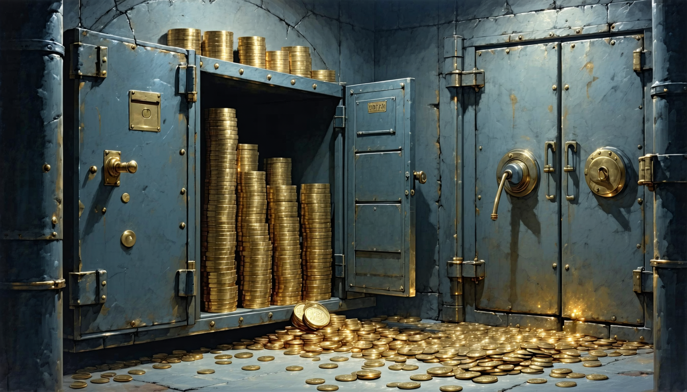 Illustration accompanying Strive funds 469 bitcoin with preferred stock costing $11,170 per coin a year