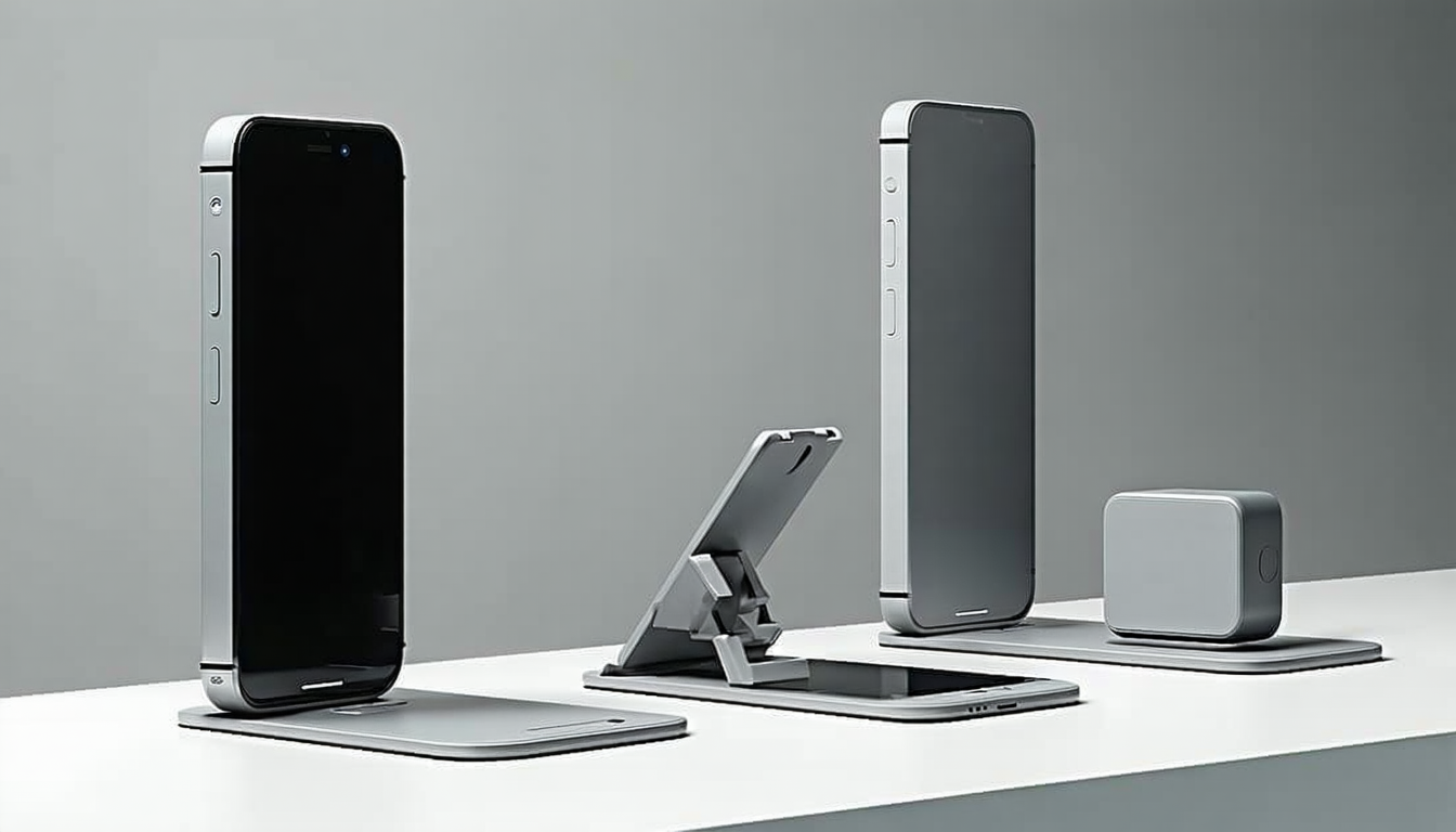 Illustration accompanying Gurman's newsletter turns Apple's one foldable into a four-name lineup