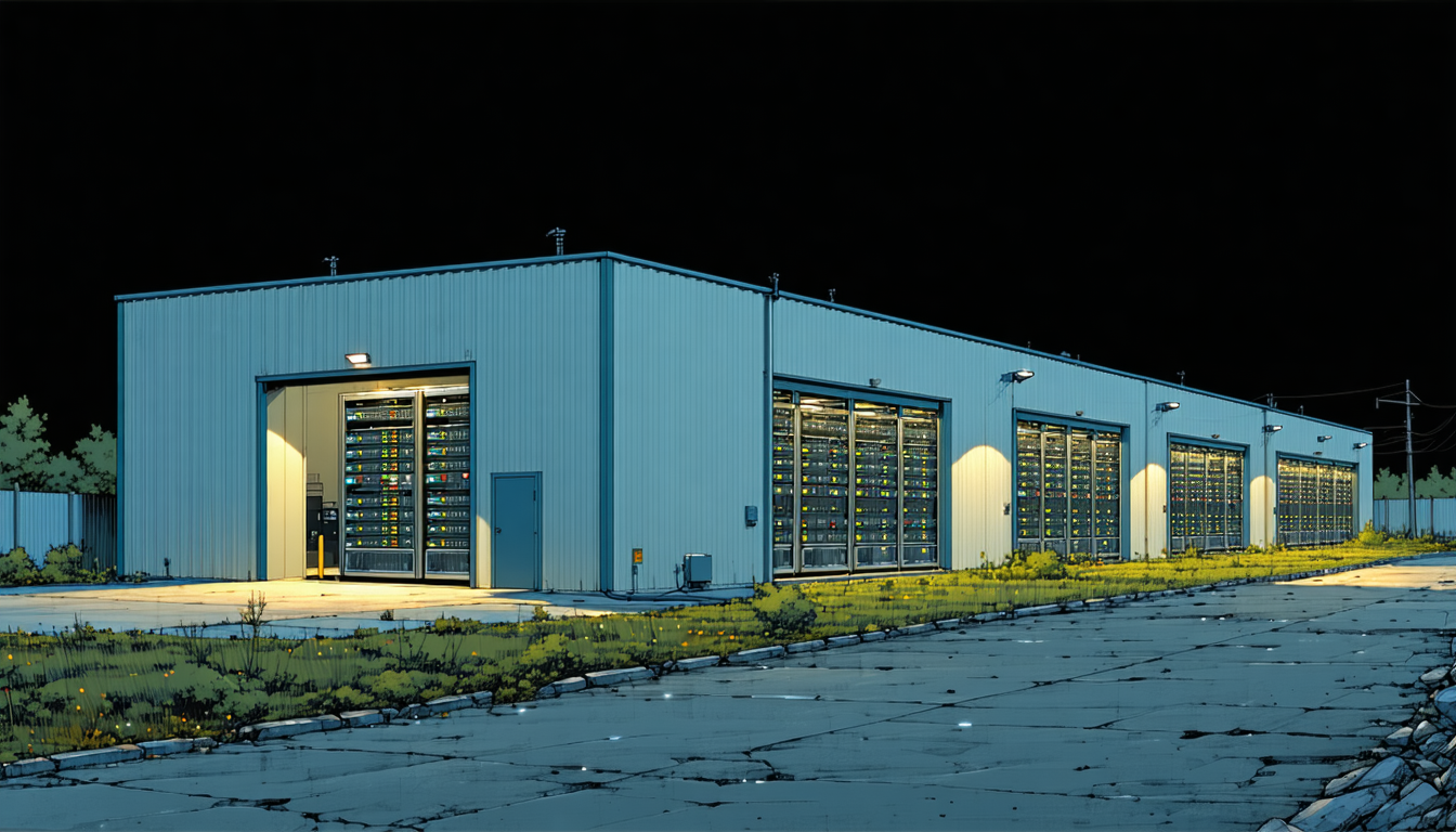 Illustration accompanying Nvidia and Google's new energy alliance offers curtailment in exchange for faster grid connections