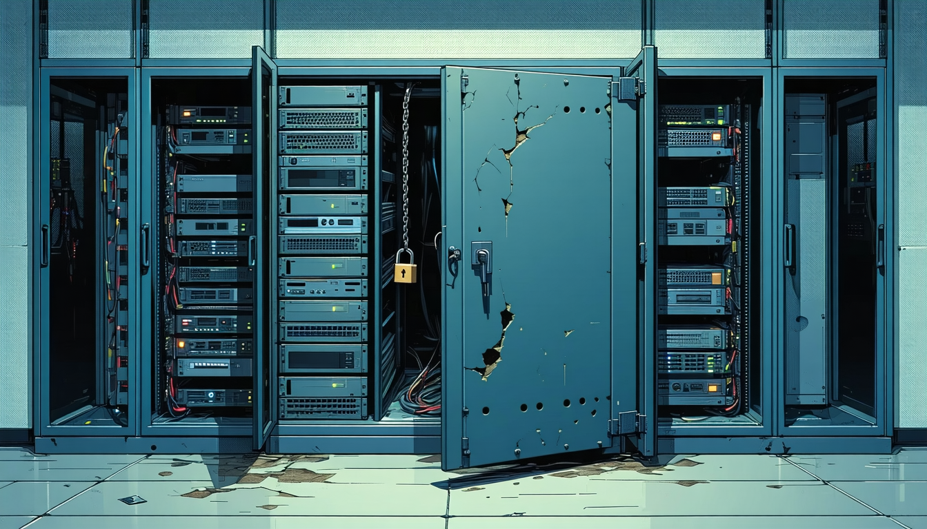 Illustration accompanying Check Point patches unauthenticated root code execution in Security Management and Log Server