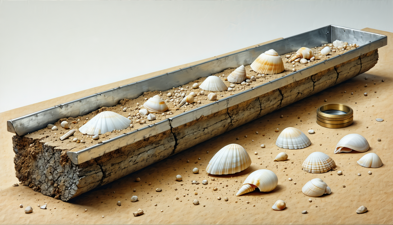 Illustration accompanying Fossil vomit pellets in a Norwegian delta hold shells that needed open-ocean salt