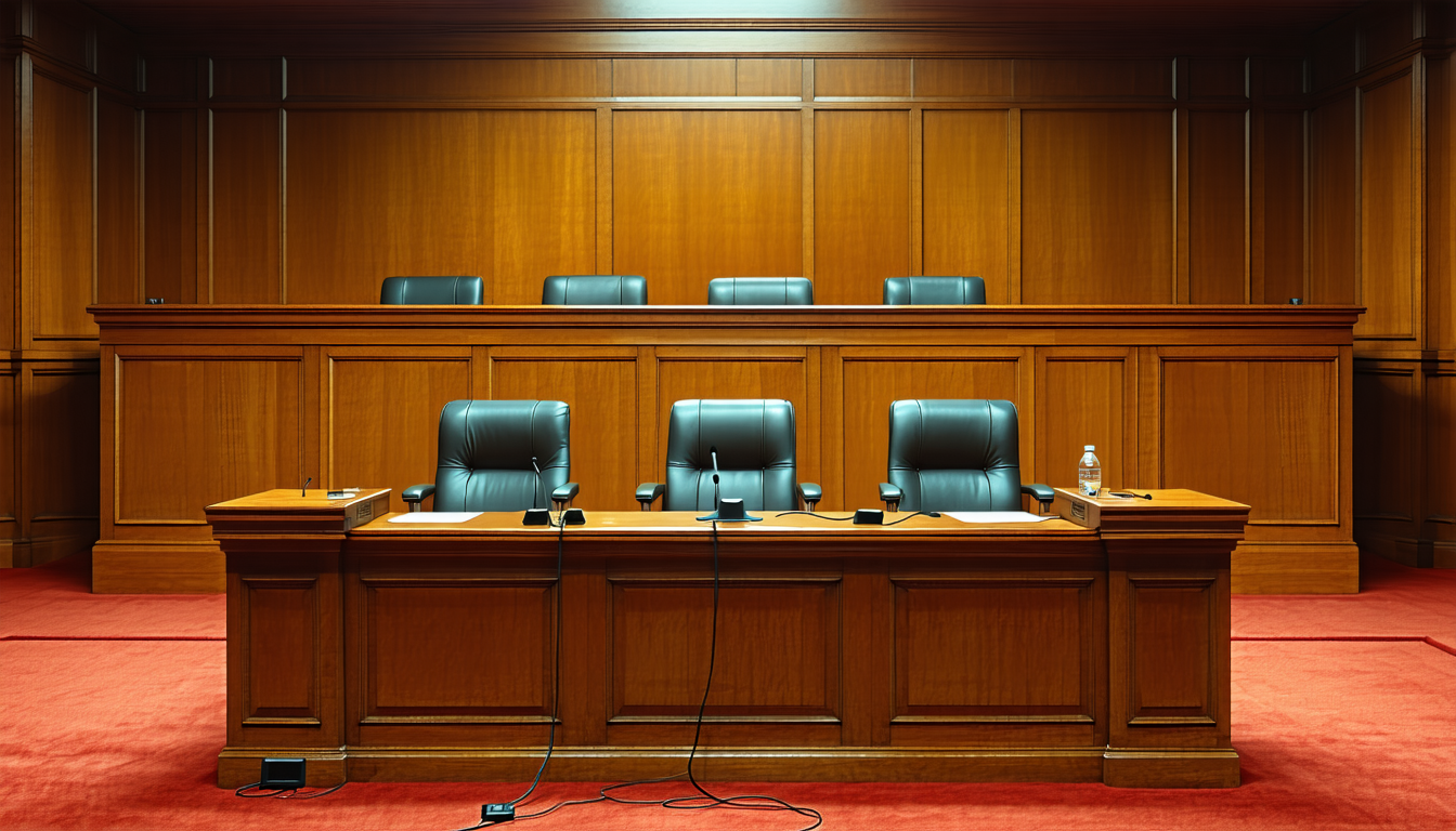 Illustration accompanying Markey bill would let a federal board subpoena witnesses in AI-agent hacks