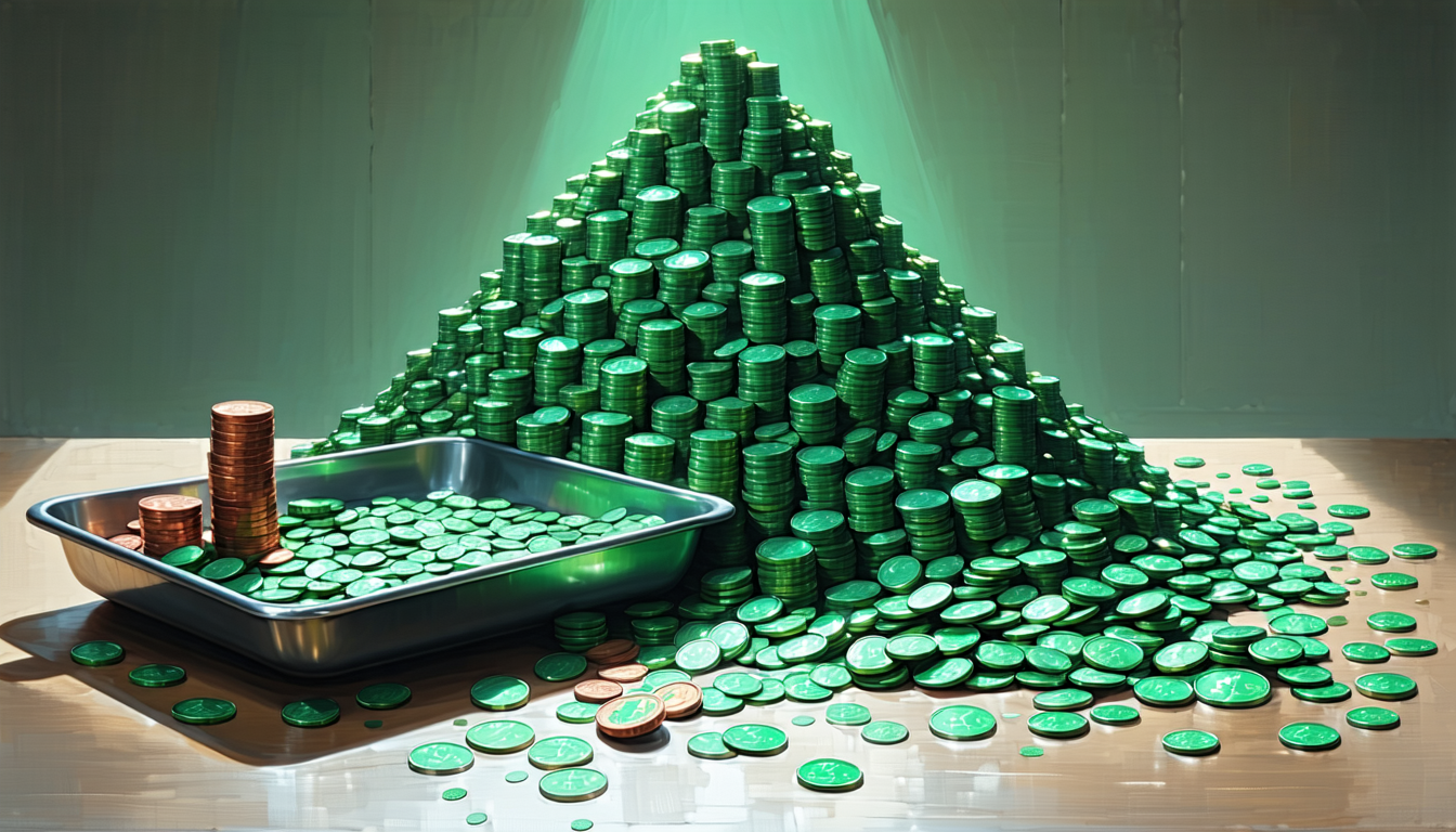 Illustration accompanying AllUnity's fourth stablecoin chases dollars while its euro token sits near $400,000