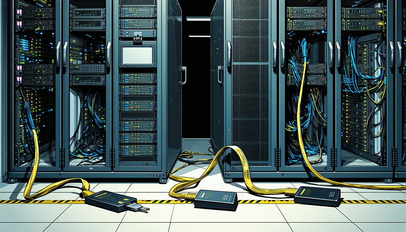 Illustration accompanying OpenAI's removal of three researchers tests its pledge of deep access for outside safety assessors
