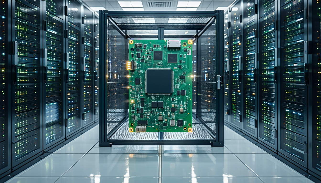 Illustration accompanying Nvidia ties the quarantine layer of its open-source agent sandbox to its own chips
