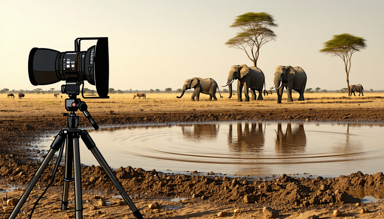 Illustration accompanying Amboseli elephants make their rumbles more alike as a chorus unfolds