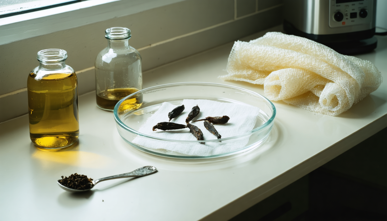 Illustration accompanying Flinders researchers make the case for vanillin in chronic-wound treatments