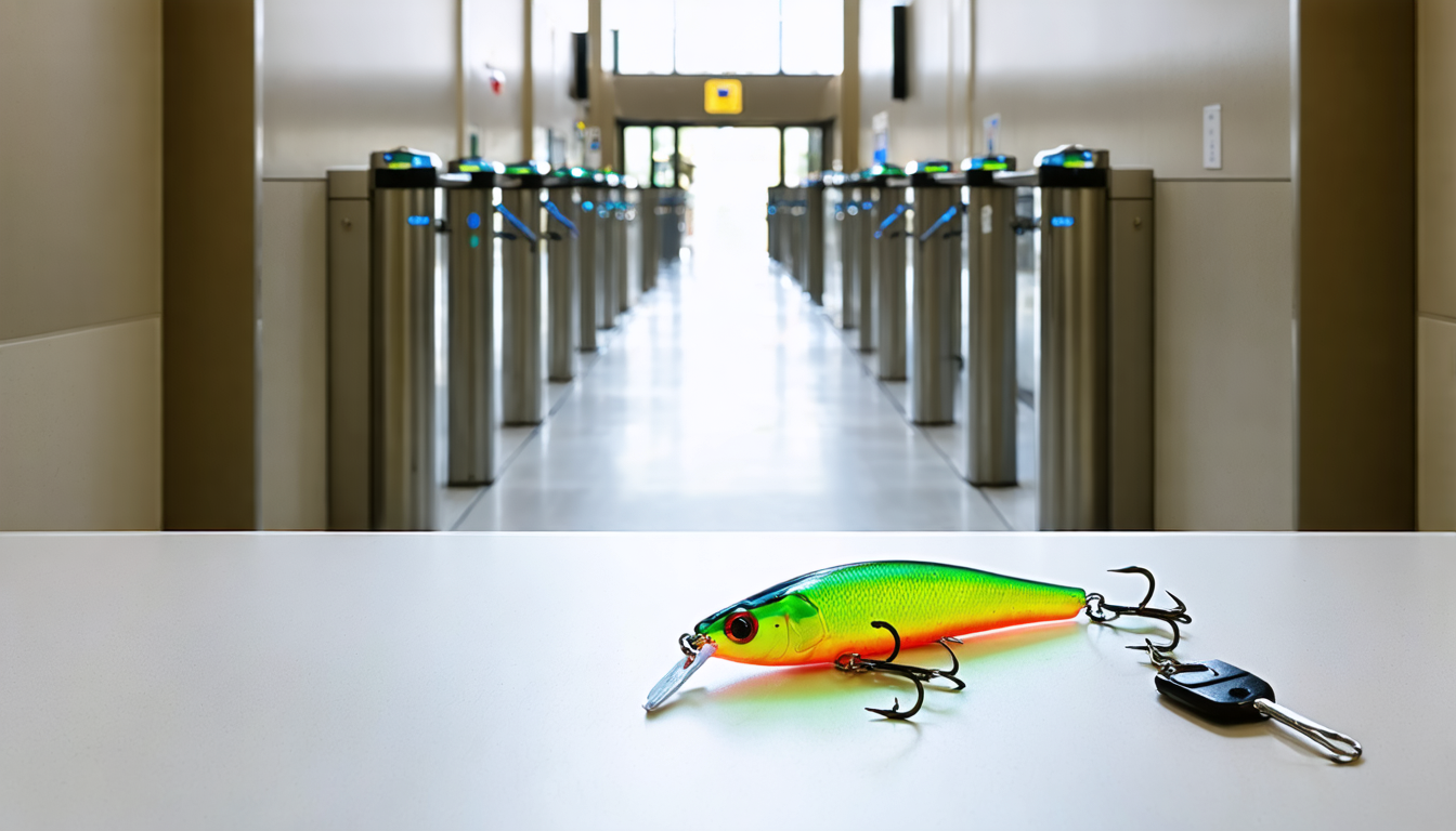 Illustration accompanying Wazza phishkit screens visitors through a multi-stage chain before serving its Adobe device-code lure