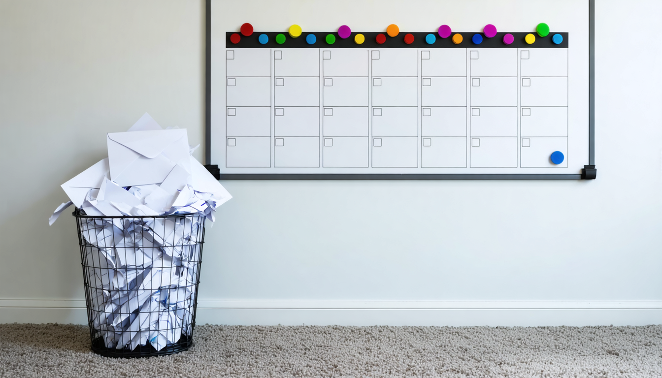 Illustration accompanying Calendar phishing reaches staff through auto-added invites even when the email lands in spam