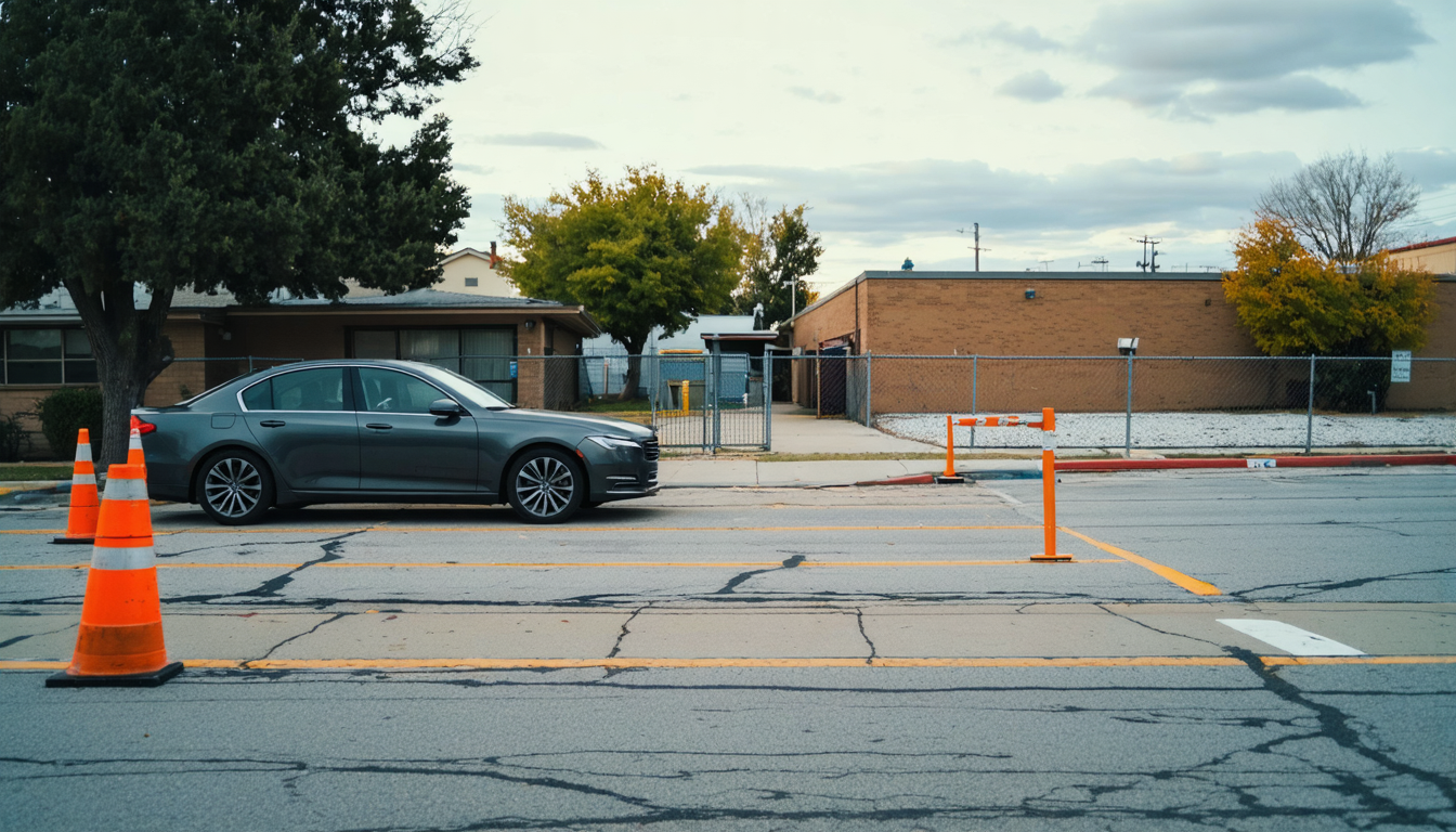 Illustration accompanying NHTSA's Tesla school-zone petition rests on four reports across about 1,000 robotaxis