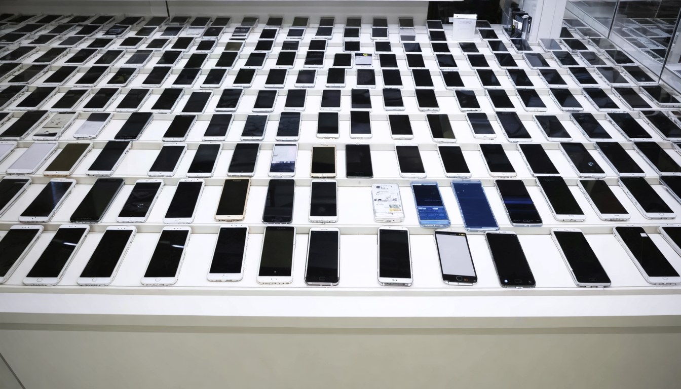 Illustration accompanying Samsung puts age, residence, Android 13 and identity checks between 82 million Galaxy phones and USDC