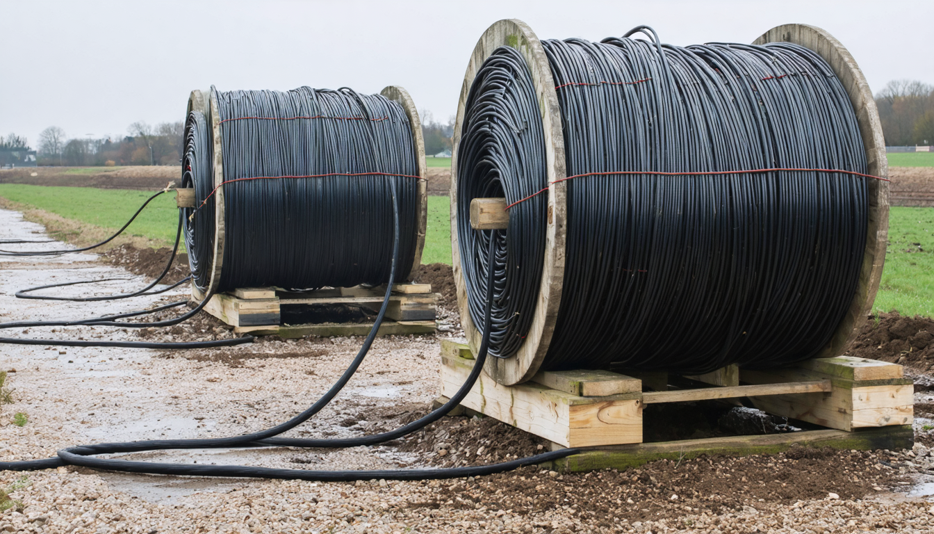 Illustration accompanying Taihan Cable's headquarters signs a 120 billion won materials contract with its own U.S. unit