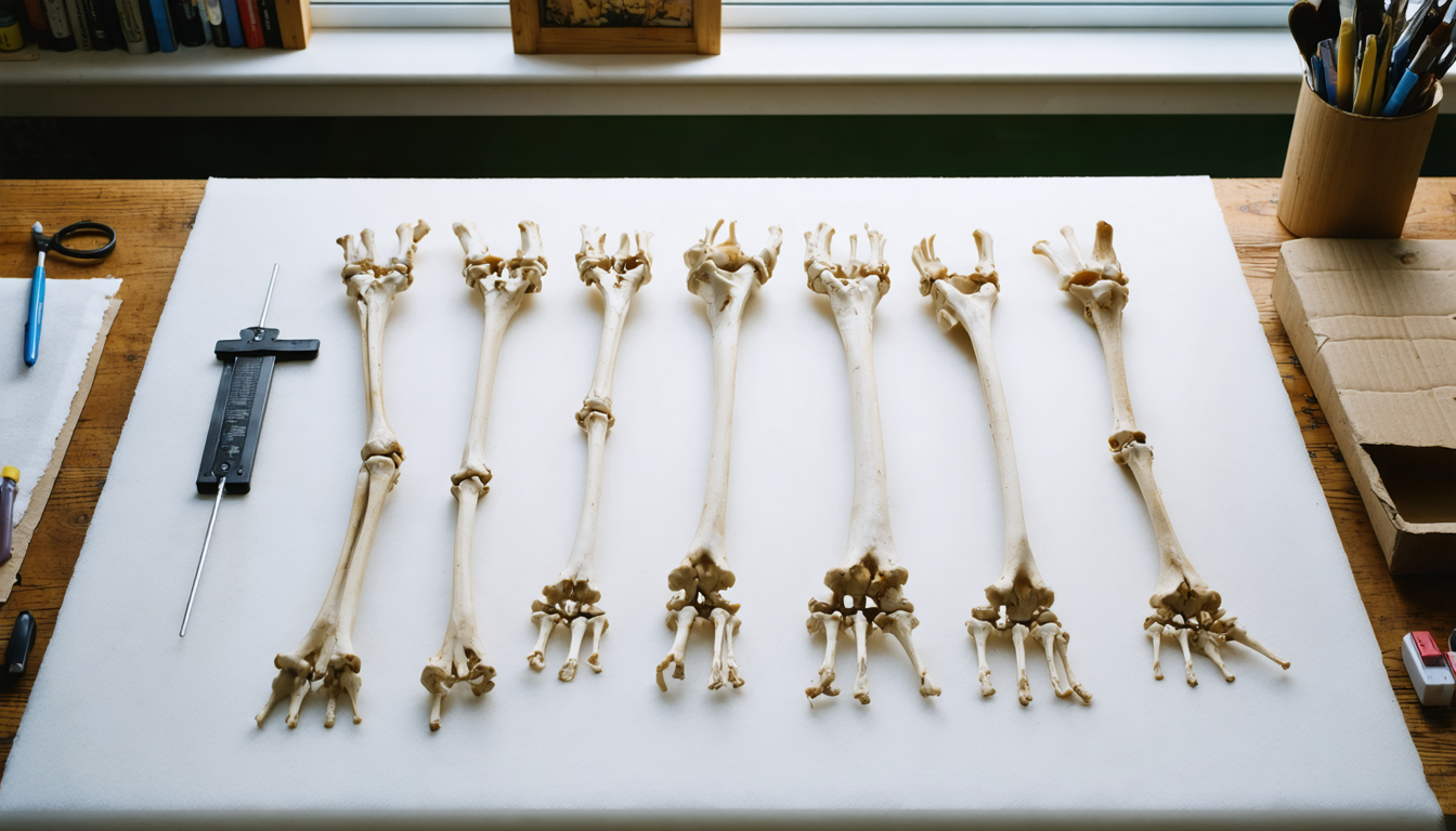 Illustration accompanying Most ancient dog bones from Chukotka match the short-limbed build of modern sled dogs