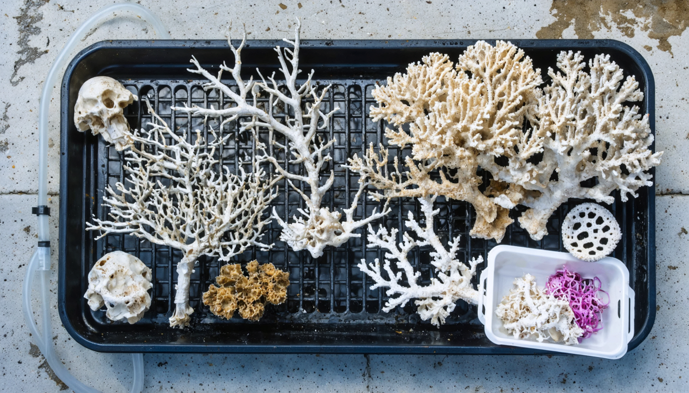 Illustration accompanying Of 774 assessable reef-building corals, 340 qualify as threatened under IUCN criteria